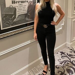 Gucci double G snack belt